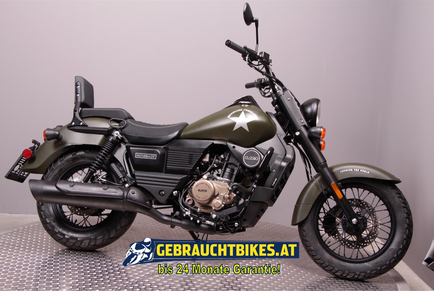 UM (United Motorcycles) Renegade Commando125 -  3590